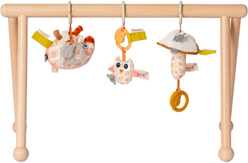 Gimnasio para bebés de madera Tierra Van Dijk Toys x Dolce-3