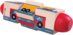 Bigjigs Vehículo Twist Blocks (6)