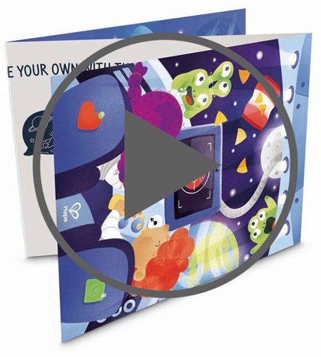 Hape puzzle espacial Space Adventure - juguete educativo para niños-3