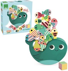 Vilac juego de equilibrio de madera ballena juguete educativo Ingela P. Arrhenius