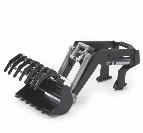 Bruder Accesorios Cargador Frontal con Horquilla - Tractor Serie 3000 Juguete