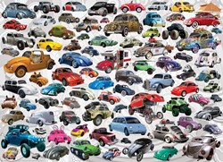 Eurographics VW Beetle - Welcher ist dein Käfer? - 1000 Teile