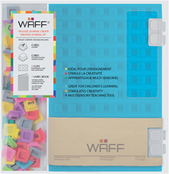 Waff diario creativo set A5 - multicolor - bloques de silicona