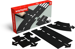 Waytoplay pista flexible Ring Road set de juego 12 piezas