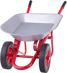 BigJigs carretilla para niños - juguete de jardín metálico exterior