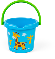 Gowi cubo juguete - cubo de playa azul 18 cm para niños