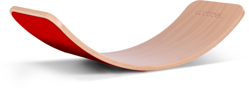 Wobbel Original Bamboo felt Red (07)