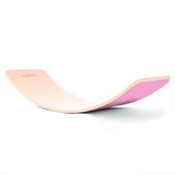 Wobbel XL transparent lacquer felt powdery pink
