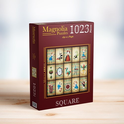 Magnolia juguete puzzle - Wonderland 1023 piezas colorido-2