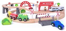 Woody Woody Train set con elec. Locomotora 93064