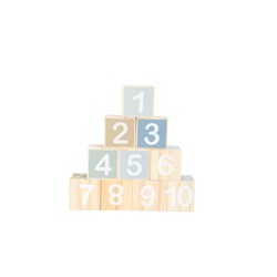 Atan bloques de números de madera juguete educativo colorido aprender a contar