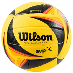 Wilson voleibol OPTX Replica AVP - amarillo negro - voleibol playa