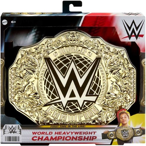 Mattel cinturón de campeón WWE juguete - World Heavyweight Championship