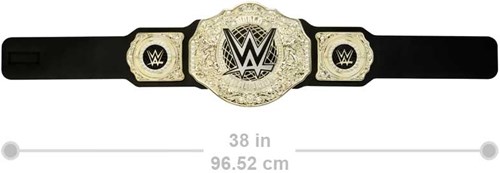 Mattel cinturón de campeón WWE juguete - World Heavyweight Championship-3