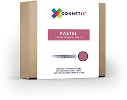 Connetix Azulejos Magnéticos Bolas de Mármol Pastel 16 Piezas