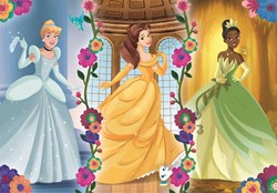 Clementoni puzzle - Disney Princess - 104 piezas XXL de cartón