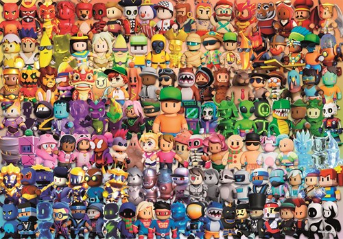 Clementoni puzzle - Stumble Guys - 180 piezas XXL - puzzle infantil