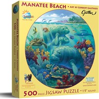 SunsOut puzzle piezas XXL - Manatee Beach - 500 piezas-2