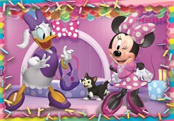 Clementoni puzzle - Minnie - 104 piezas - rompecabezas infantil cartón