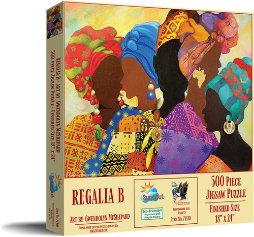 SunsOut puzzle piezas XXL - Regalia B - puzzle 500 piezas-2