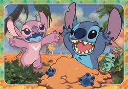 Clementoni puzzle Disney Stitch 60 piezas - Maxi rompecabezas para niños