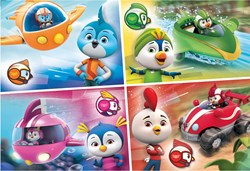 Clementoni puzzle Top Wing - piezas XXL - 60 piezas - cartón