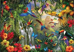 Eurographics puzzle paraíso tropical piezas XXL 500 piezas colorido