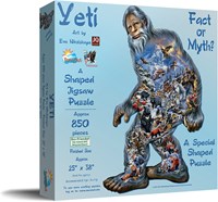 SunsOut puzzle Yeti - 850 piezas animales fantasía paisaje-2