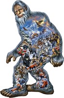 SunsOut puzzle Yeti - 850 piezas animales fantasía paisaje
