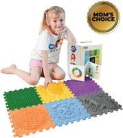 Ortoto Tapetes de rompecabezas de masaje sensorial Caja de césped 8 piezas-2