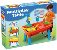 Androni Giocattoli mesa de juego de arena - mesa exterior con accesorios-2