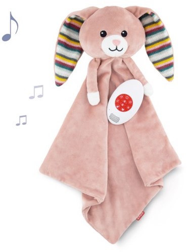 ZAZU - Baby Comforter Bunny - Becky - Pink