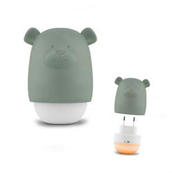 Zazu luz nocturna Benny el oso verde LED lámpara ambiente infantil