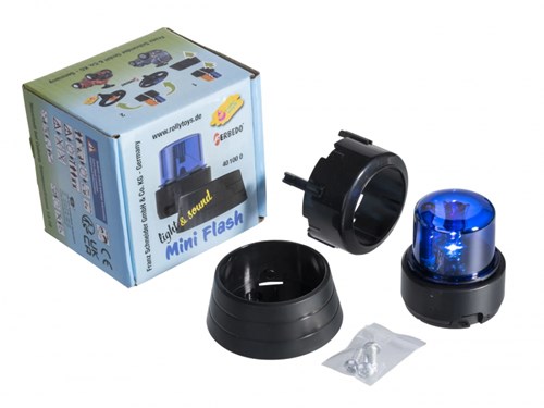 Ferbedo luz intermitente azul accesorio para vehículo de juguete